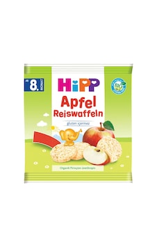 Organik Elmalı Pirinçli Bebek Gofreti 30 Gr Organik Elmalı Pirinçli Bebek Gofreti 30 Gr