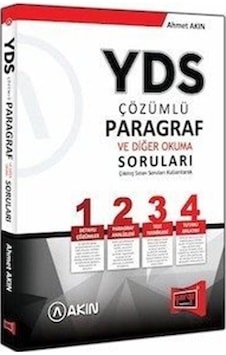 YDS Çözümlü Paragraf ve Diğer Okuma Soruları / Ahmet Akın