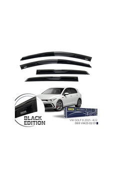 Niken Volkswagen Golf 8 Cam Rüzgarlığı Siyah Kromlu 4'lü 2021 Sonrası Uyumlu Niken Volkswagen Golf 8 Cam Rüzgarlığı Siyah Kromlu 4'lü 2021 Sonrası Uyumlu