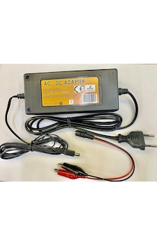 Pilsan Panther 12 Volt Akülü Araba Uyumlu - 13.8 Volt Akü Şarj Cihazı Şarz Aleti Adaptör Pilsan Panther 12 Volt Akülü Araba Uyumlu - 13.8 Volt Akü Şarj Cihazı Şarz Aleti Adaptör