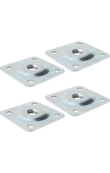 Ayak Sac Tabla Sehpa Masa Ahşap Ayak Bağlantı Aparatı M8 5x5 Cm 4 Adet Metal Ayak Sac Tabla Sehpa Masa Ahşap Ayak Bağlantı Aparatı M8 5x5 Cm 4 Adet Metal