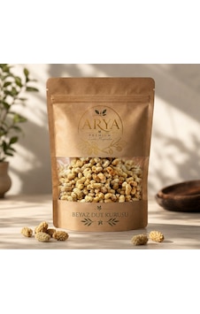 Arya Premium Güneşte Kurutulmuş Geleneksel Dut Kurusu Beyaz 250 G