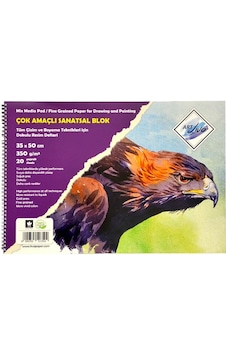 Art Liva Çok Amaçlı Resim Defteri 35x50 CM 350 g Art Liva Çok Amaçlı Resim Defteri 35x50 CM 350 g