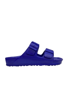 Unisex Terlik Çift Bantlı Tokalı Ayarlanabilir Hafif Rahat Esnek Yumuşak Sandalet 133 Lacivert - Sax Unisex Terlik Çift Bantlı Tokalı Ayarlanabilir Hafif Rahat Esnek Yumuşak Sandalet 133 Lacivert - Sax