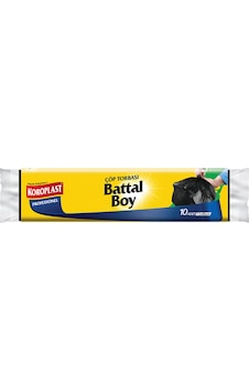 Koroplast Profesyonel Battal Boy Çöp Torbası Siyah 72 x 95 CM Koroplast Profesyonel Battal Boy Çöp Torbası Siyah 72 x 95 CM