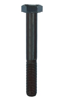 M12x55 Dın933 Cıvata Altıgen 8.8 Siyah 5 Li Paket 55 MM