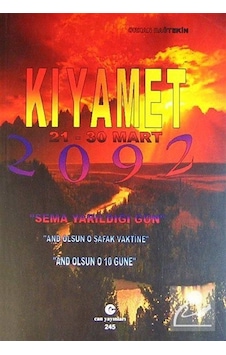 Kıyamet 21-30 Mart 2092 - Orhan Dağtekin - Can Yayınları (Ali Adil Atalay) Kıyamet 21-30 Mart 2092 - Orhan Dağtekin - Can Yayınları (Ali Adil Atalay)