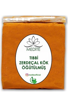 Tıbbi Zerdeçal Kök Tozu Öğütülmüş Doğal Yeni Hasat 75 Gr Tıbbi Zerdeçal Kök Tozu Öğütülmüş Doğal Yeni Hasat 75 Gr