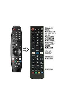 LG Uyumlu Led Tv Sihirli Kumanda An-Mr18Ba 2018 Uzaktan Kumanda-Sk - Yedek Kumandası LG Uyumlu Led Tv Sihirli Kumanda An-Mr18Ba 2018 Uzaktan Kumanda-Sk - Yedek Kumandası