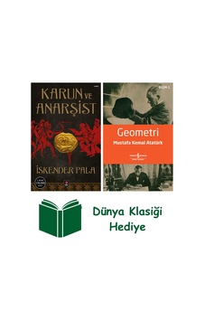 Karun Ve Anarşist + Geometri + Dünya Klasiği Hediye Karun Ve Anarşist + Geometri + Dünya Klasiği Hediye