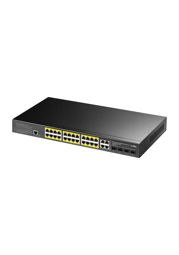 Cudy Gs2028ps4-400w 24 Port 10/100/1000 Yönetilebi Cudy Gs2028ps4-400w 24 Port 10/100/1000 Yönetilebi