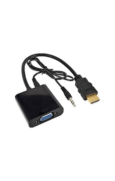 Gomax Hdmı To Vga Dönüştürücü Ses Kablosu Gomax Hdmı To Vga Dönüştürücü Ses Kablosu