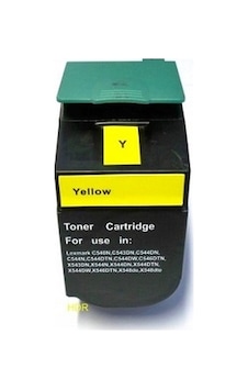 Lexmark C540 C544 X543 C540H1Yg Sarı Uyumlu Toner Lexmark C540 C544 X543 C540H1Yg Sarı Uyumlu Toner