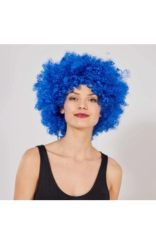 Mi Renk Kıvırcık Afro Bonus Peruk
