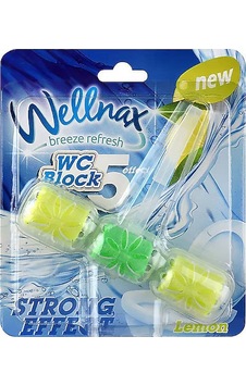 Wellnax Wc Blok Tekli Limon 50gr Blk-407 4072 Wellnax Wc Blok Tekli Limon 50gr Blk-407 4072