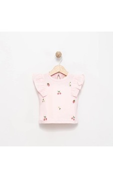 Babydoll T-shirt Divo Açık Pembe Babydoll T-shirt Divo Açık Pembe