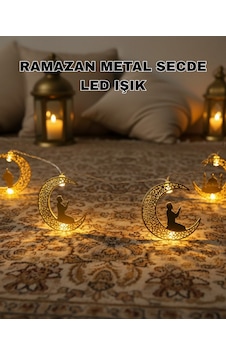 Ramazan - 174 - Ay Işığı Secde Eden Adam Silüetli Led - Csmo-tex - Peri Işığı Günlük Ramazan - 174 - Ay Işığı Secde Eden Adam Silüetli Led - Csmo-tex - Peri Işığı Günlük
