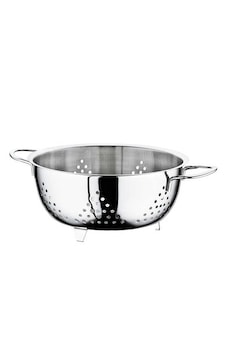 Oms 6081 Tek Parça Paslanmaz Çelik 24cm Ayaklı Süzgeç Oms 6081 Tek Parça Paslanmaz Çelik 24cm Ayaklı Süzgeç