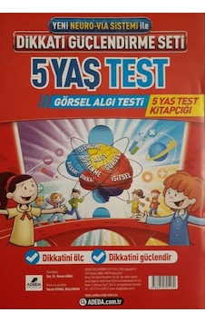 Dikkati Güçlendirme Seti 5 Yaş Test Dikkati Güçlendirme Seti 5 Yaş Test