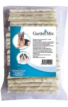 Garden Mix Sütlü Burgu Stick Köpek Ödülü 100 x 5 G Garden Mix Sütlü Burgu Stick Köpek Ödülü 100 x 5 G