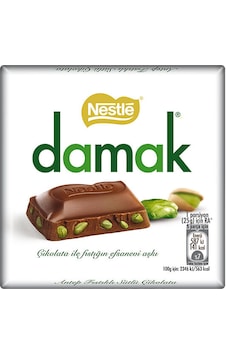 Nestle Damak Antep Fıstıklı Çikolata 6 x 65 G Nestle Damak Antep Fıstıklı Çikolata 6 x 65 G