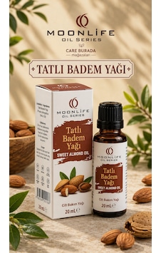 Moonlife - Tatlı Badem Yağı 20 Ml Diğer Moonlife - Tatlı Badem Yağı 20 Ml Diğer