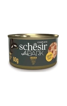 Schesir After Dark Kepekli Et Suyu İçinde Tavuklu Yetişkin Kedi Konservesi 80 G Schesir After Dark Kepekli Et Suyu İçinde Tavuklu Yetişkin Kedi Konservesi 80 G