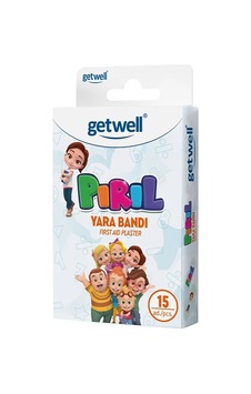 Getwell Lisanslı Pırıl Yara Bandı 24'li Paket Getwell Lisanslı Pırıl Yara Bandı 24'li Paket