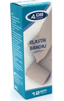 DS Sağlık Elastik Bandaj 12 x 120 CM DS Sağlık Elastik Bandaj 12 x 120 CM