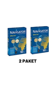 Navigator Fotokopi Kağıdı A4 160 G Offıce Card 2 Paket 500'lü Navigator Fotokopi Kağıdı A4 160 G Offıce Card 2 Paket 500'lü