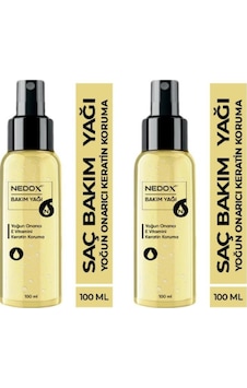 Nedox 2 Adet Keratin Özlü Onarıcı E Vitaminli Saç Bakım Yağı 100 Ml Nedox 2 Adet Keratin Özlü Onarıcı E Vitaminli Saç Bakım Yağı 100 Ml