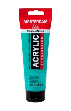 Amsterdam Standart Akrilik Boya 120ml Metallic Green / 836 Diğer Amsterdam Standart Akrilik Boya 120ml Metallic Green / 836 Diğer