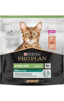 Pro Plan Renal Plus Sterilised Somonlu Kısırlaştırılmış Yetişkin Kedi Maması 400gr Pro Plan Renal Plus Sterilised Somonlu Kısırlaştırılmış Yetişkin Kedi Maması 400gr