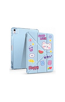 İpad Air 11inç M4 / M3 / M2 Air 4. / 5.nesil 10.9inç Uyumlu Kalem Bölmeli Kawaii Origami Standlı Uyuku Modlu Tablet Kılıfı Arka Kapak İpad Air 11inç M4 / M3 / M2 Air 4. / 5.nesil 10.9inç Uyumlu Kalem Bölmeli Kawaii Origami Standlı Uyuku Modlu Tablet Kılıfı Arka Kapak