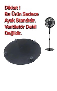 Beko Uyumlu 31650 Av Vantilatör Ayak Standı Siyah Beko Uyumlu 31650 Av Vantilatör Ayak Standı Siyah