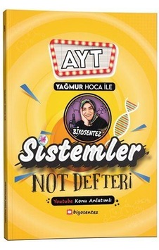 Yağmur Hoca ile AYT Biyosentez Sistemler Not Defteri Tamamı El Yazılı - Yağmur Yük - KR Akademi