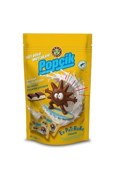 4 Adet Popçik Patlayan Şekerli Çikolata Bar 150 G