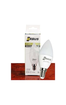 Orbus 5W E14 425 Lm Beyaz Led Mum Ampul Orbus 5W E14 425 Lm Beyaz Led Mum Ampul