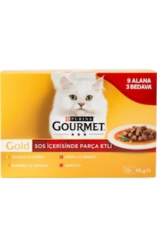 Gourmet Gold Soslu Parçayetişkin Kedi Konservesi 12 Adet X 85 Gr Gourmet Gold Soslu Parçayetişkin Kedi Konservesi 12 Adet X 85 Gr