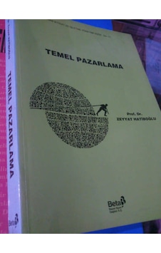 Temel Pazarlama 1993 Yılı Basım Zeyyat Hatipoğlu Temel Pazarlama 1993 Yılı Basım Zeyyat Hatipoğlu