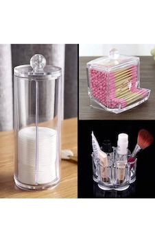 3'lü Makyaj Organizer Set Royaleks-ak504 Renkli 3'lü Makyaj Organizer Set Royaleks-ak504 Renkli
