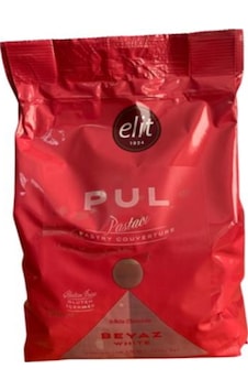Elit Pastacı Beyaz Pul Çikolata 1 Kg Glutensiz Elit Pastacı Beyaz Pul Çikolata 1 Kg Glutensiz