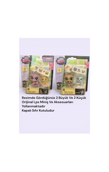 Jaguar Sunny Ve Köpek Fleetly Lps Miniş Oyuncaklar Aksesuarlı 4 Lü Set