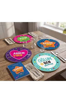 Babam Ve Ben Aramızda Günlük Ve Aramızda 4'lü Supla Seti Uv Baskı 30 Cm Mdf Çok Renkli Babam Ve Ben Aramızda Günlük Ve Aramızda 4'lü Supla Seti Uv Baskı 30 Cm Mdf Çok Renkli