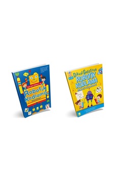 Görsel Dikkat ve Robotik Kodlama Etkinlikleri Seti 2 Kitap Görsel Dikkat ve Robotik Kodlama Etkinlikleri Seti 2 Kitap