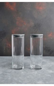 Breakfast Club Kavanoz 1230cc 2'li 43756 Gri Breakfast Club Kavanoz 1230cc 2'li 43756 Gri