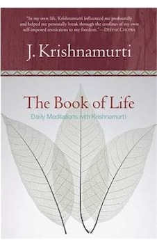 The Book of Life: Daily Meditations with Krishnamurti 9780060648794 The Book of Life: Daily Meditations with Krishnamurti 9780060648794