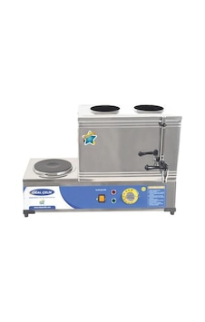 İdeal Çelik 25 Lik Elektrikli Çay Set