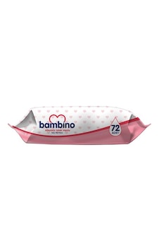 Bambino Alkolsüz Islak Havlu 72'Li Pembe Bambino Alkolsüz Islak Havlu 72'Li Pembe