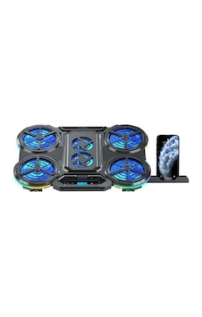 6x Büyük Turbo Led Fan - 10 Mod Rgb Aydınlatma 6x Büyük Turbo Led Fan - 10 Mod Rgb Aydınlatma